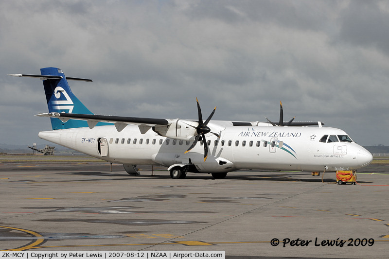ZK-MCY, 2003 ATR 72-212A C/N 703, Mt Cook Airline Ltd., Christchurch