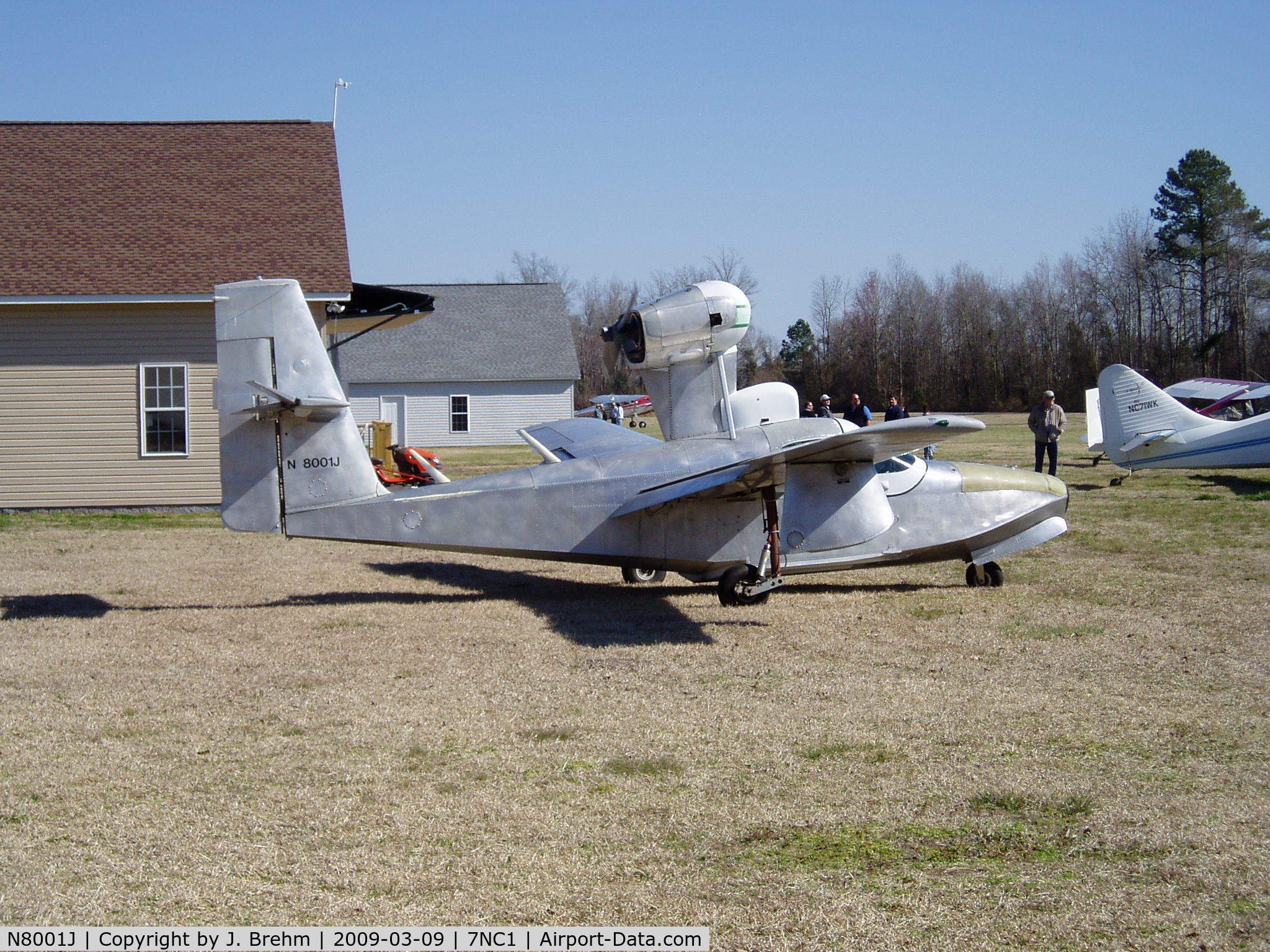 N8001J, 1979 Consolidated Aeronautics Inc. LAKE LA-4-200 C/N 993, At Stag Air Park, NC