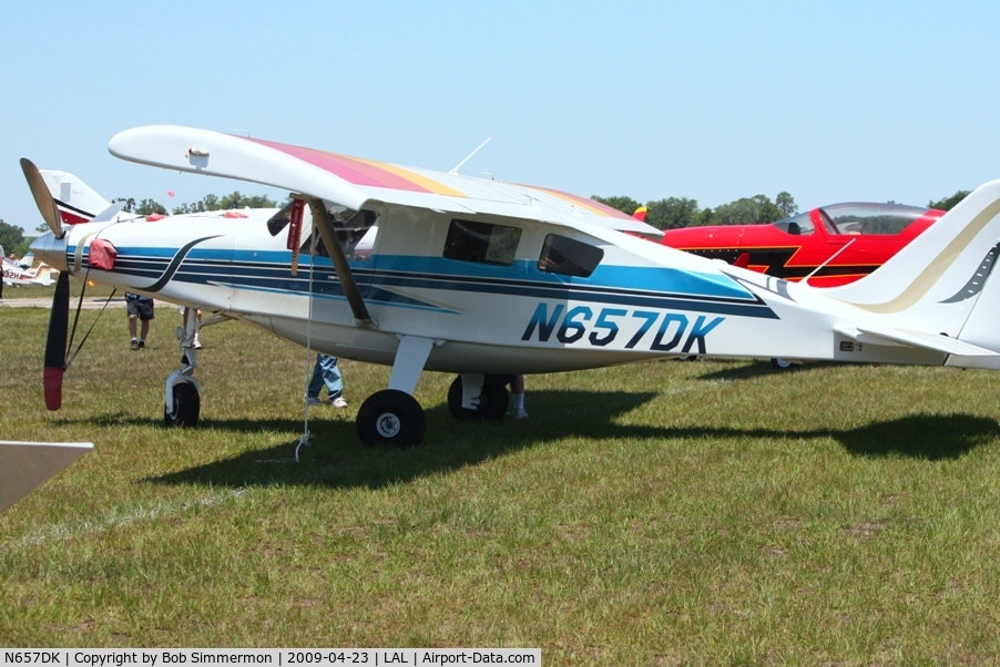 N657DK, 1999 Aerocomp Comp Air 10 C/N 038, Sun N Fun 2009 - Lakeland, Florida