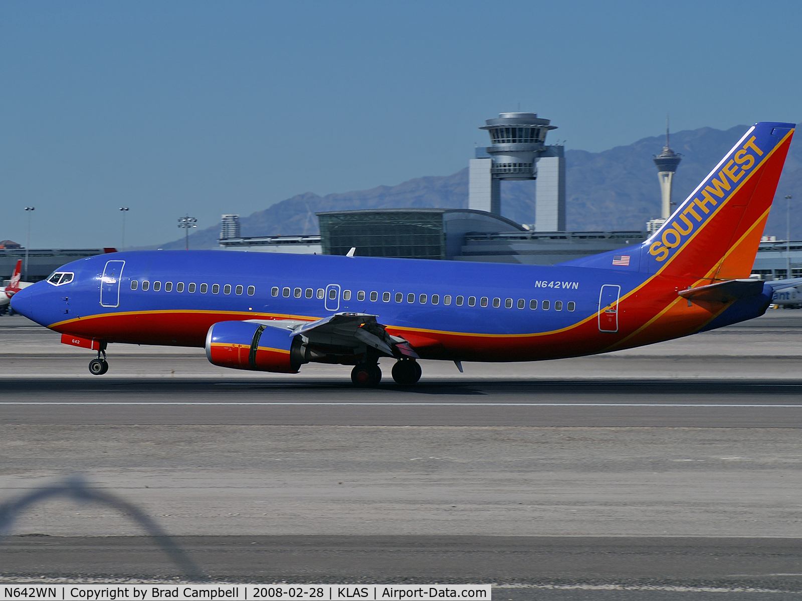 N642WN, 1997 Boeing 737-3H4 C/N 27715, Southwest Airlines / 1997 Boeing 737-3H4