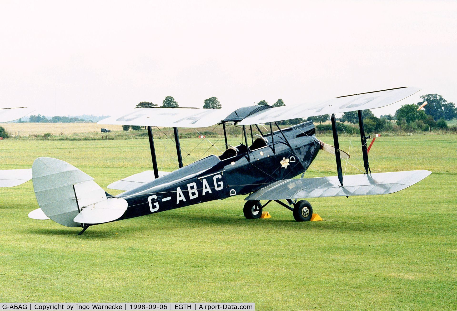 G-ABAG, 1930 De Havilland DH60G Gipsy Moth C/N 1259, De Havilland D.H.60G Gipsy Moth of the Shuttleworth Collection at the 1998 Shuttleworth Pageant