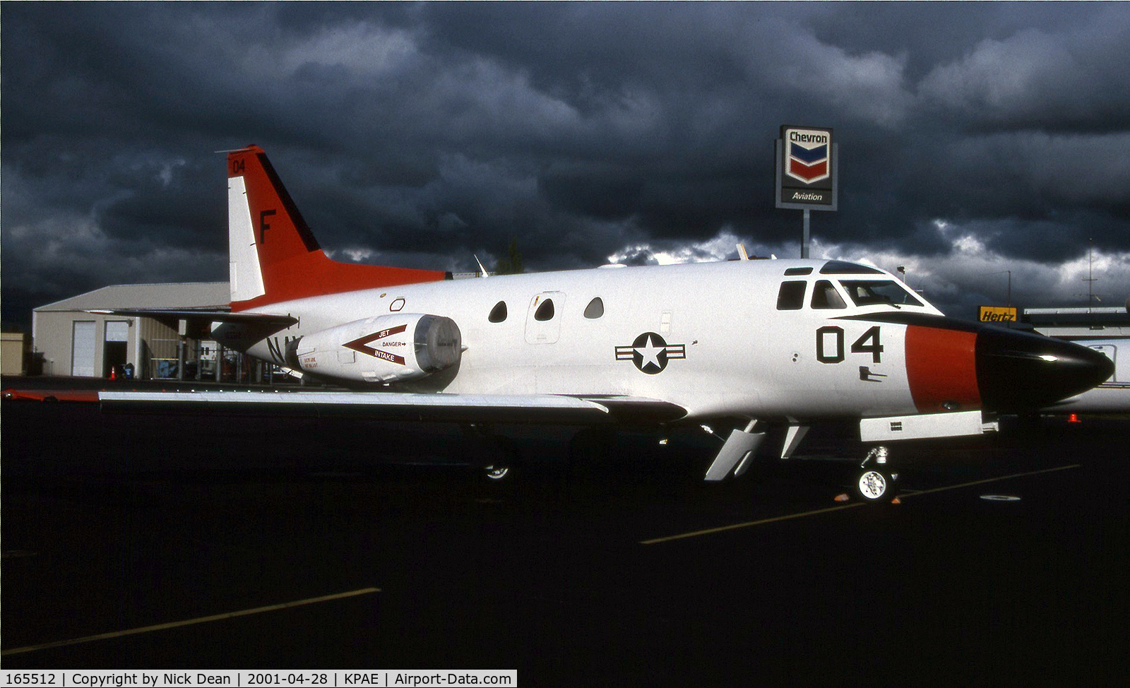 165512, 1963 Rockwell T-39N Sabreliner C/N 282-002, KPAE