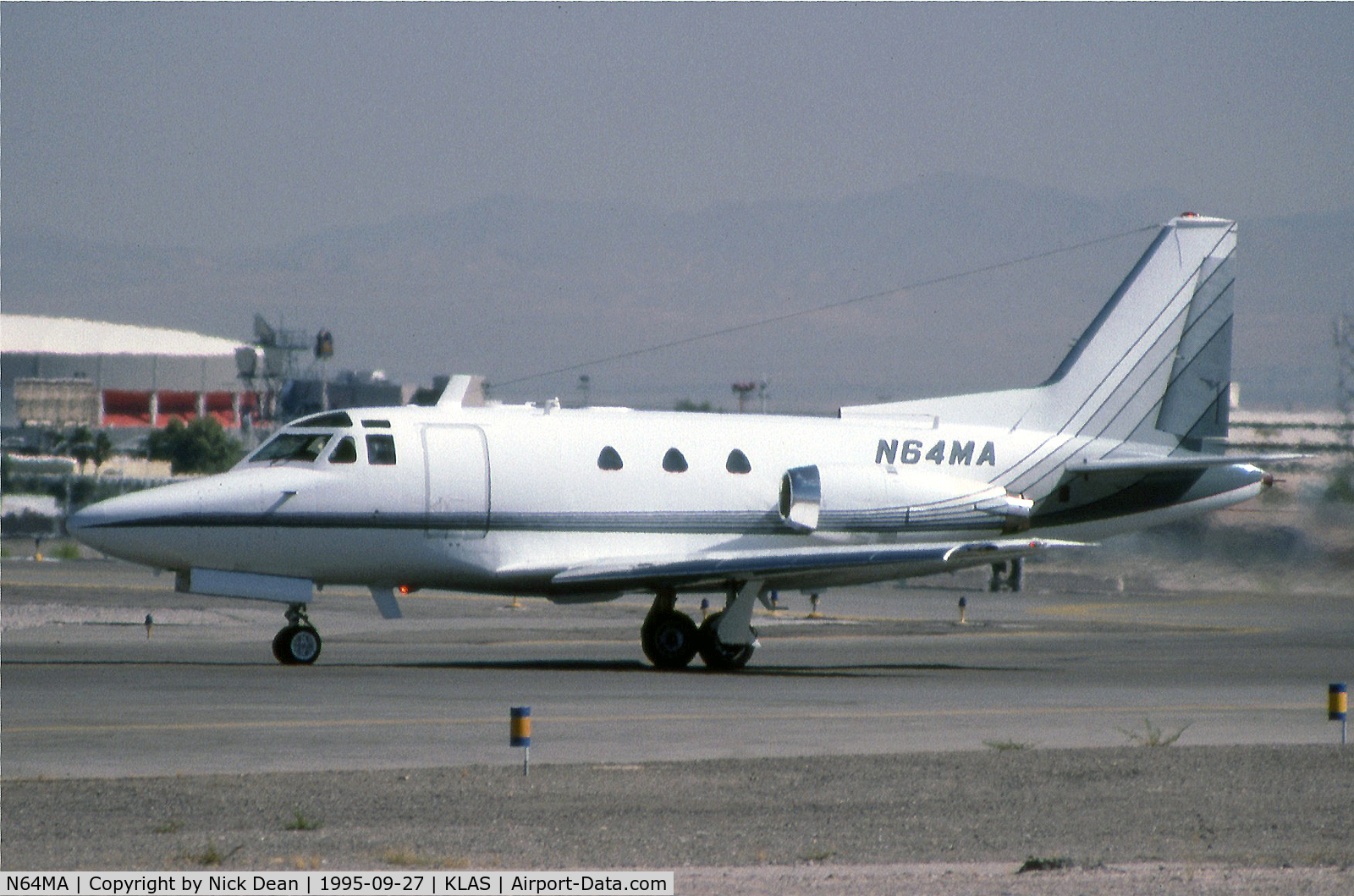 N64MA, 1965 North American NA-265-40 Sabreliner C/N 282-44, KLAS