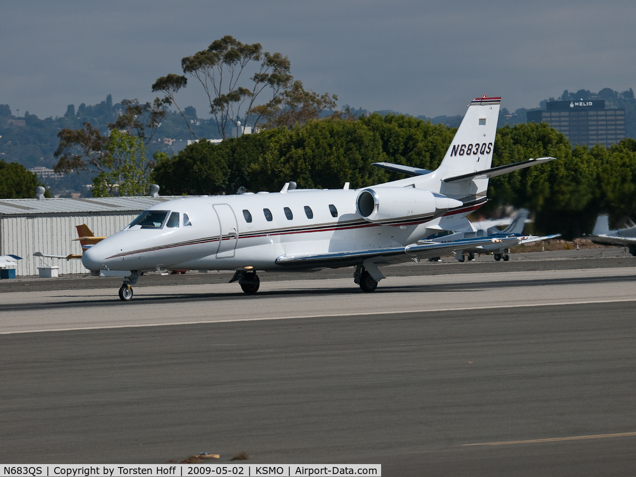 N683QS, 2006 Cessna 560XL Citation XLS C/N 560-5643, N683QS departing from RWY 21