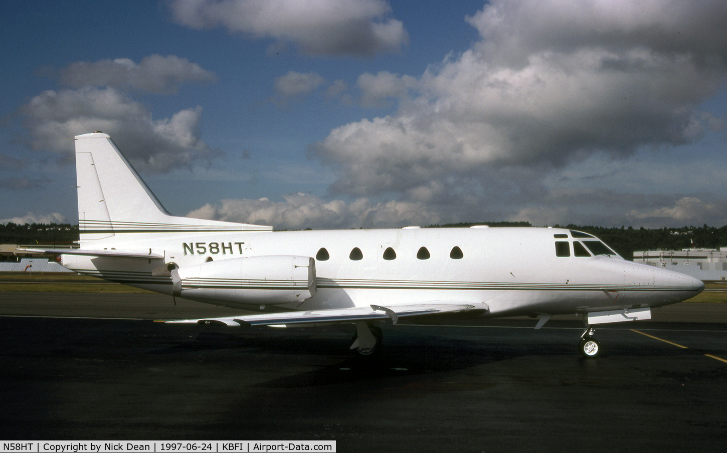 N58HT, 1981 Rockwell International NA-265-65 Sabreliner 65 C/N 465-70, KBFI