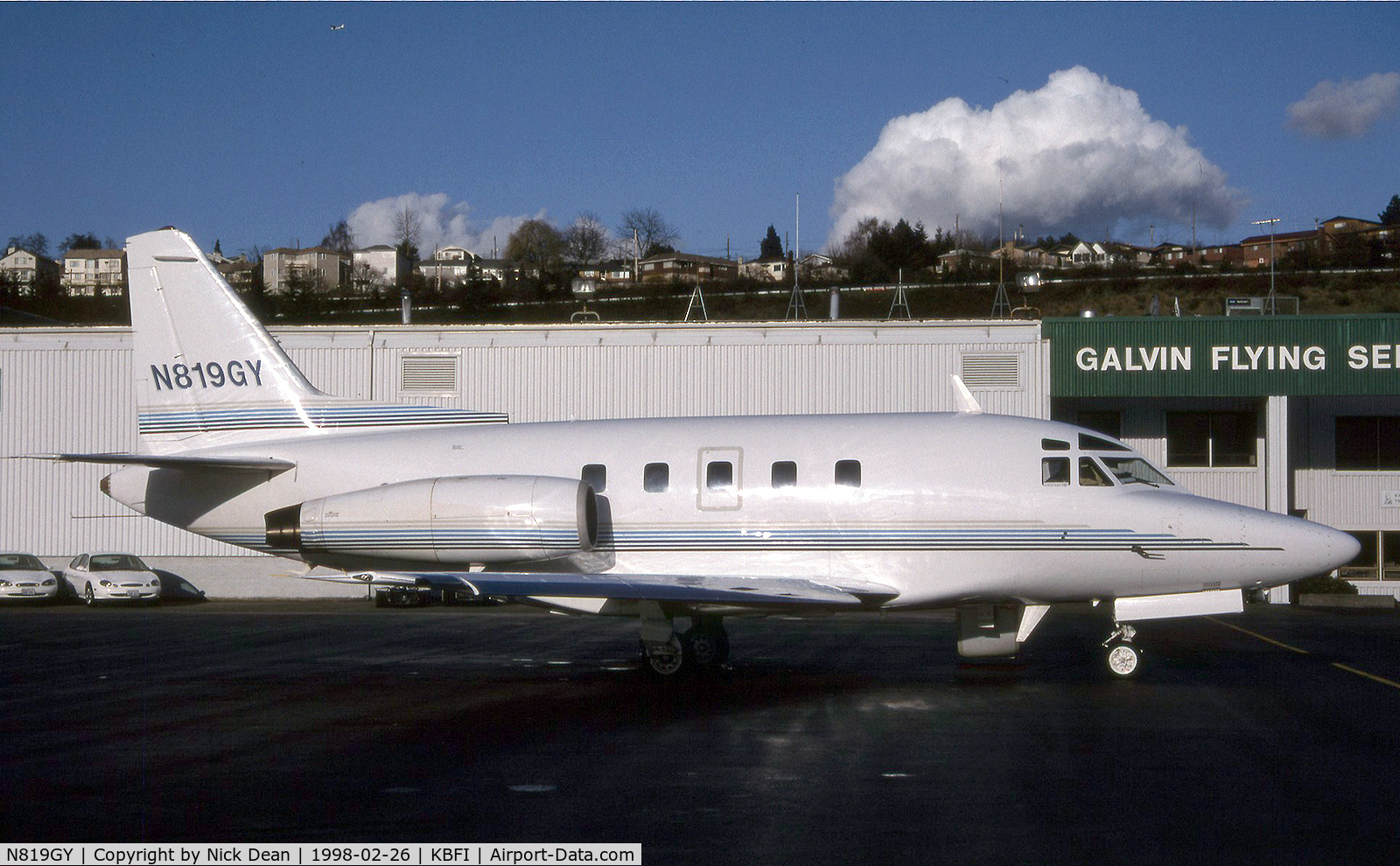 N819GY, Rockwell International NA-265-80 Sabreliner C/N 380-66, KBFI