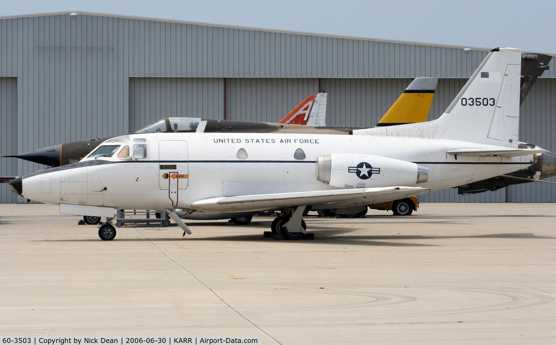 60-3503, 1960 North American GCT-39A Sabreliner C/N 265-31, KARR