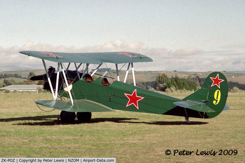 ZK-POZ, 1944 Polikarpov Po-2 C/N 0094, Pat Donovan