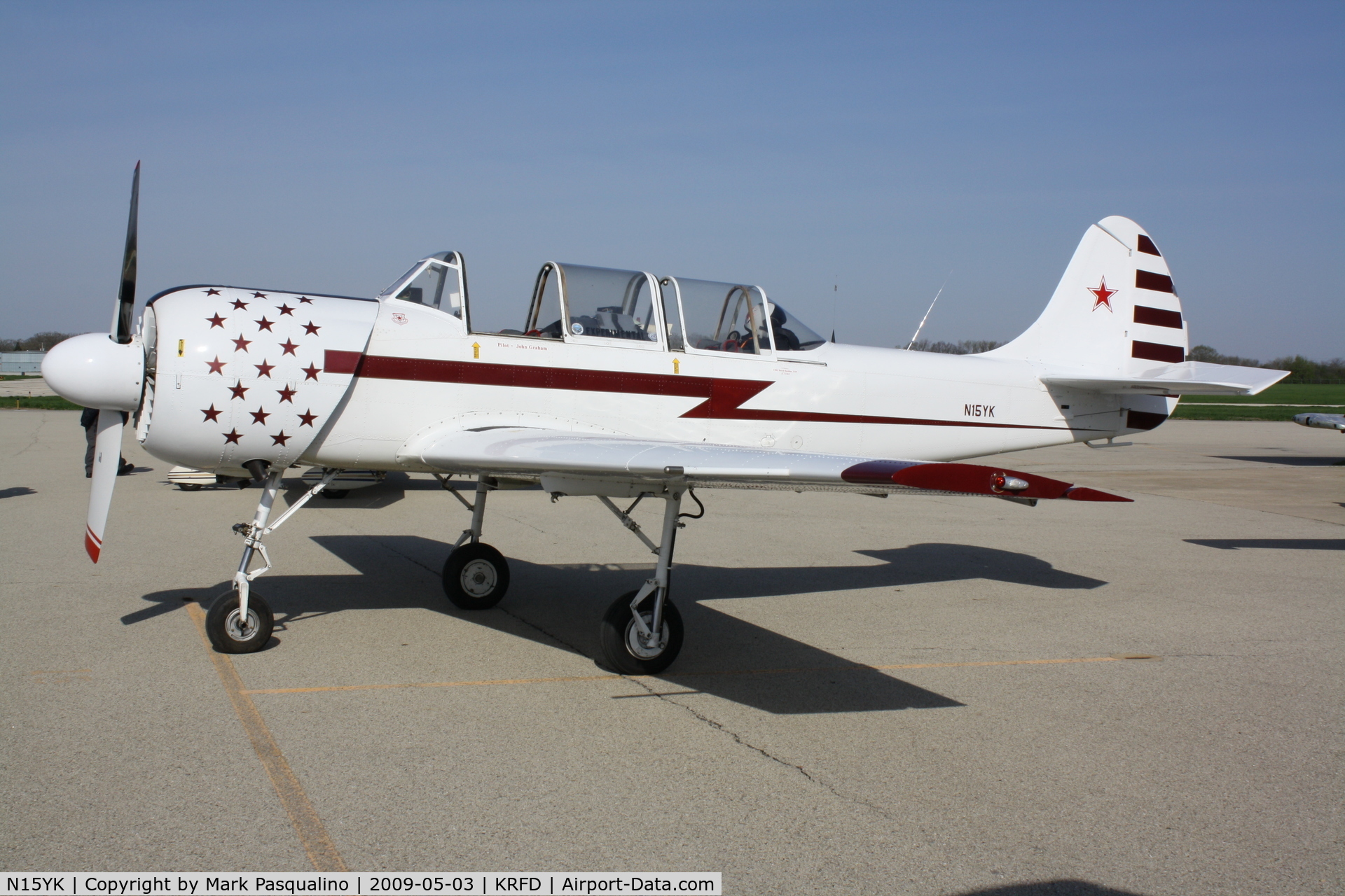 N15YK, 1993 Yakovlev Yak-52 C/N 9311702, YAK 52