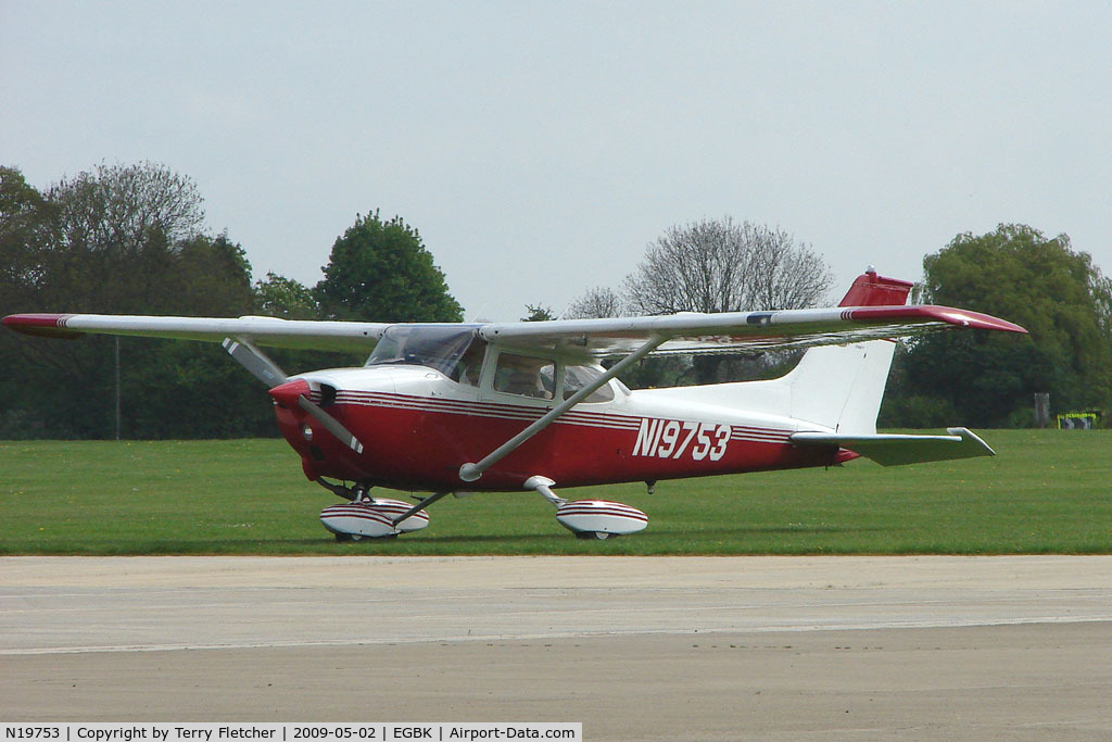 N19753, 1972 Cessna 172L C/N 17260723, At Sywell in May 2009