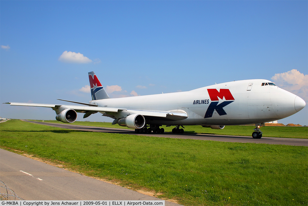 G-MKBA, 1980 Boeing 747-200F C/N 22481, MK-Airlines Boeing 747-2B5F