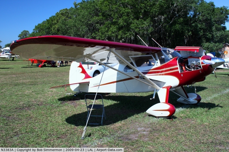 N3383A, 1953 Piper PA-22-135 Tri-Pacer C/N 22-1646, Sun N Fun 2009 - Lakeland, Florida