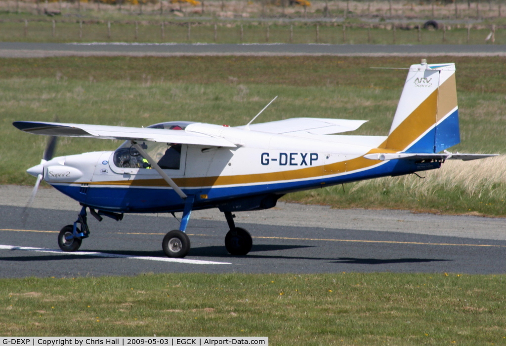 G-DEXP, 1986 ARV ARV1 Super 2 C/N PFA 152-11154, P F A fly-in at Caernarfon