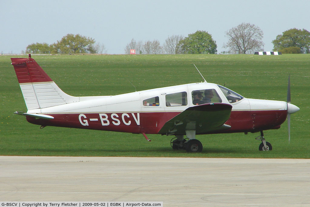 G-BSCV, 1977 Piper PA-28-161 Warrior ll C/N 28-7816135, Piper PA-28-161 at Sywell in May 2009