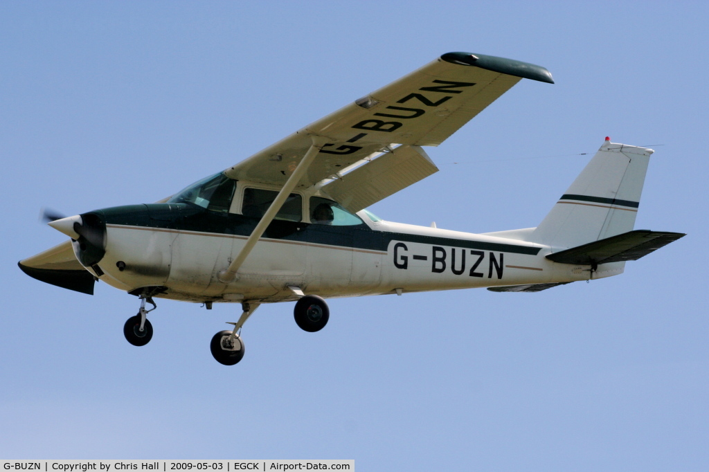 G-BUZN, 1967 Cessna 172H C/N 17256056, P F A fly-in at Caernarfon