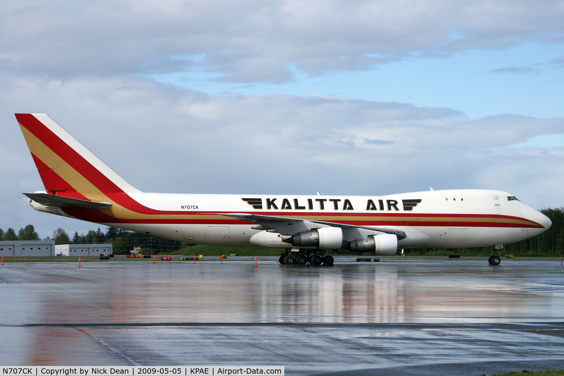 N707CK, 1979 Boeing 747-246F C/N 21681, KPAE