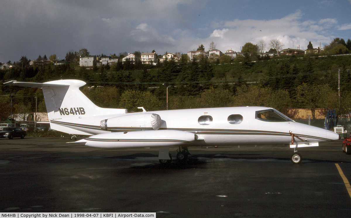 N64HB, 1967 Learjet 24 C/N 24-149, KBFI