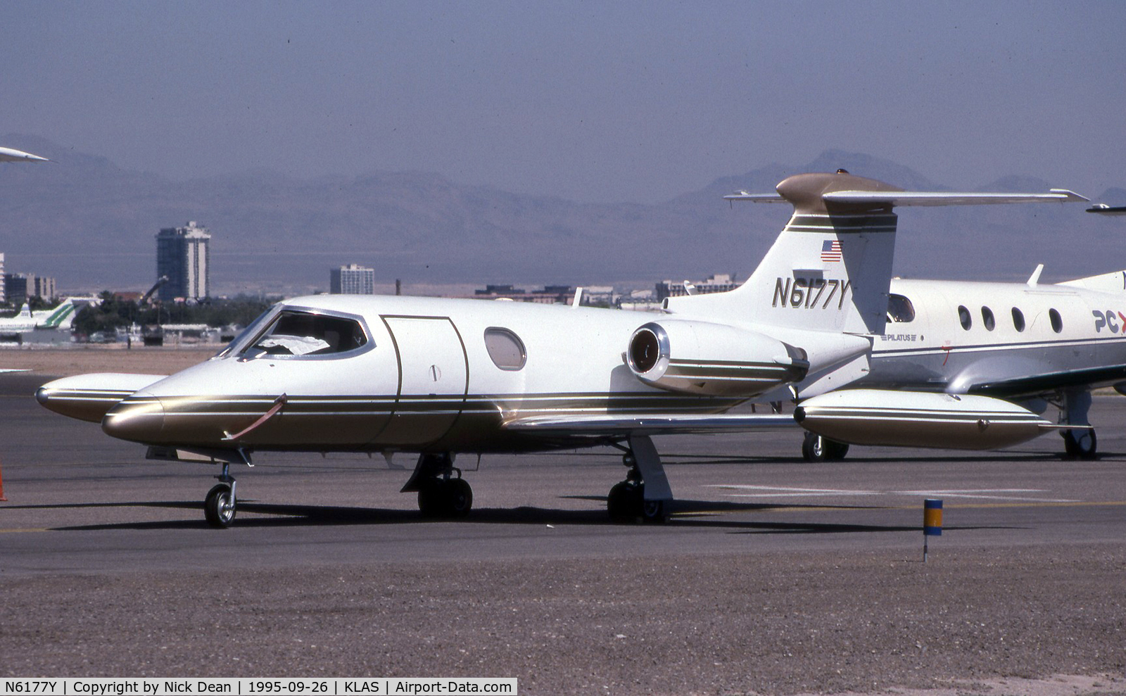 N6177Y, 1967 Learjet Inc 24 C/N 151, KLAS