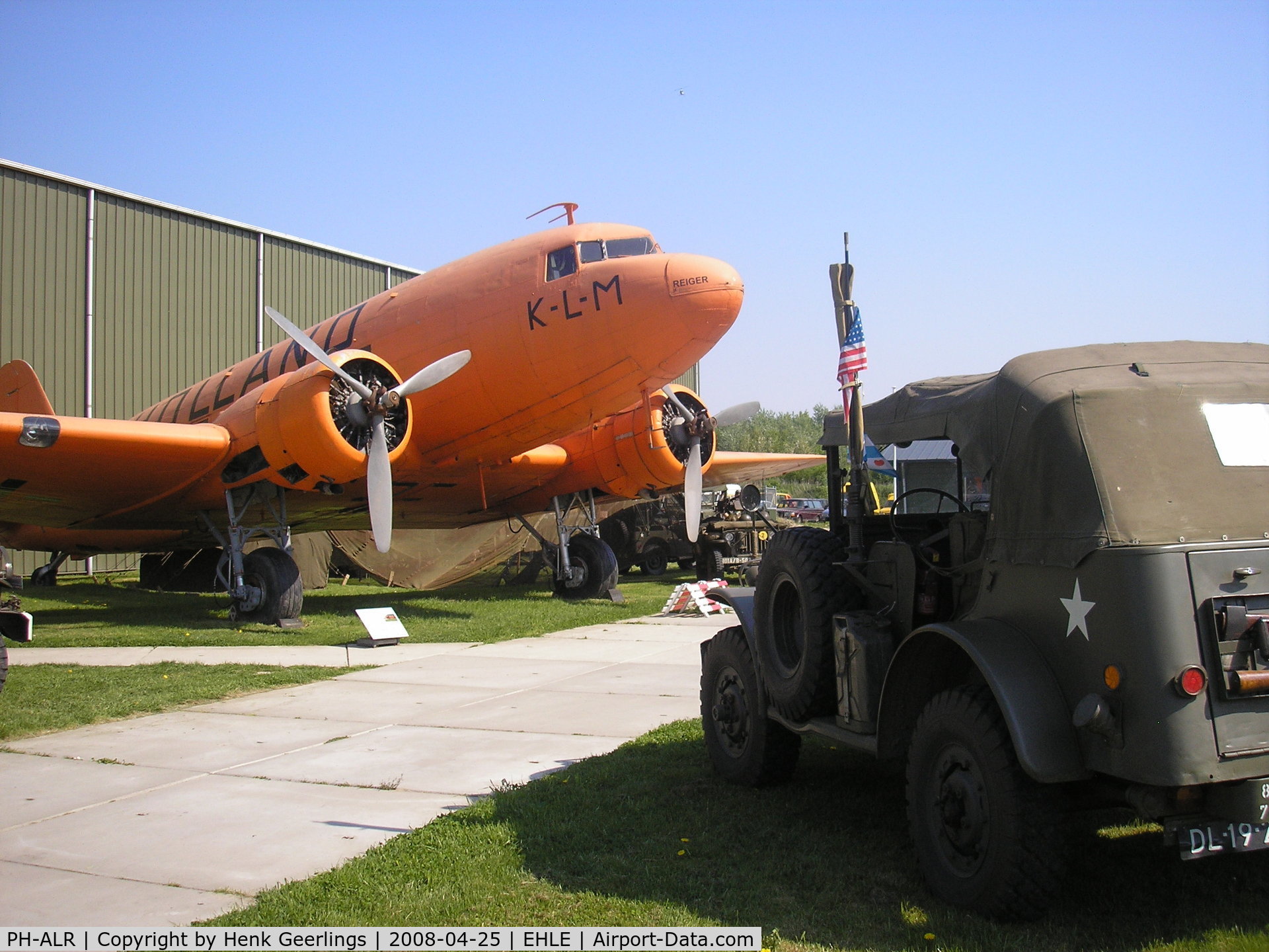 PH-ALR, 1945 Douglas DC-3C-R-1830-90C (C-47B) C/N 32966, Friends of the Army camp at Aviodrome Aviation Museum
