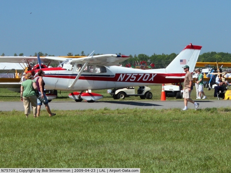 N7570X, 1960 Cessna 172B C/N 17248070, Sun N Fun 2009 - Lakeland, Florida
