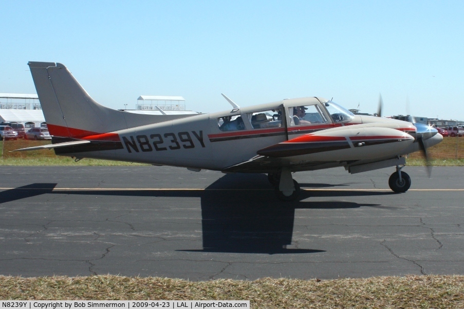 N8239Y, 1966 Piper PA-30 Twin Comanche Twin Comanche C/N 30-1365, Sun N Fun 2009 - Lakeland, Florida