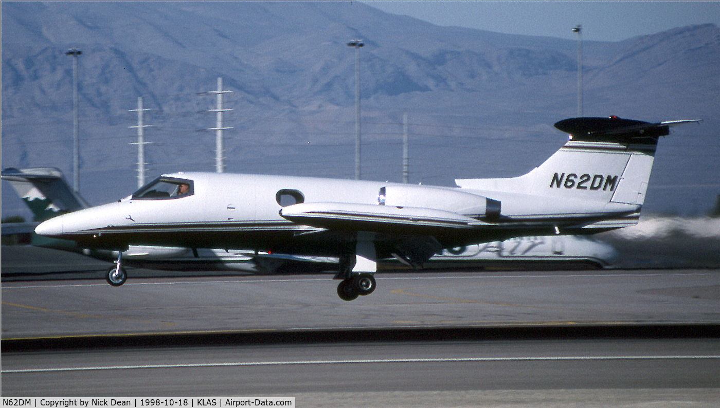 N62DM, 1969 Learjet 24B C/N 24B-194, KLAS
