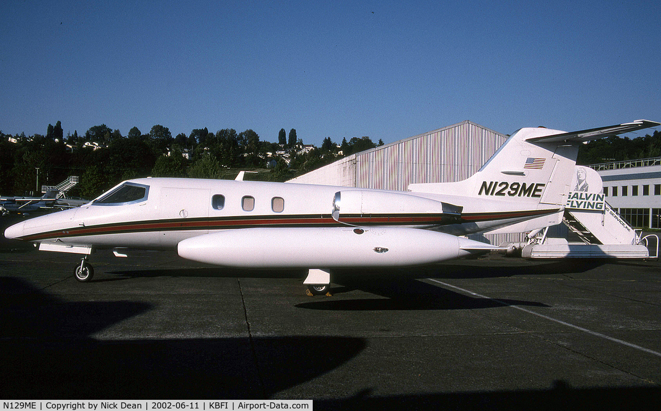 N129ME, 1979 Learjet 24F C/N 24F-357, KBFI