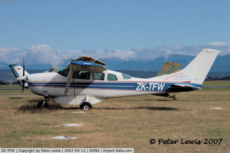 ZK-TFW, 1973 Cessna U206F Stationair C/N U20602273, Amuri Helicopters Ltd., Hanmer Springs
