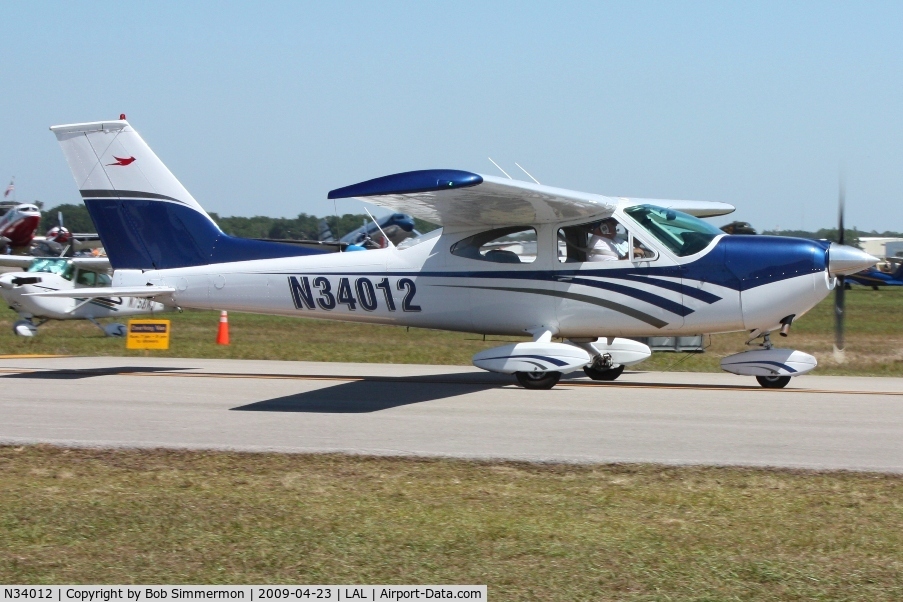 N34012, 1970 Cessna 177B Cardinal C/N 17701595, Sun N Fun 2009 - Lakeland, Florida