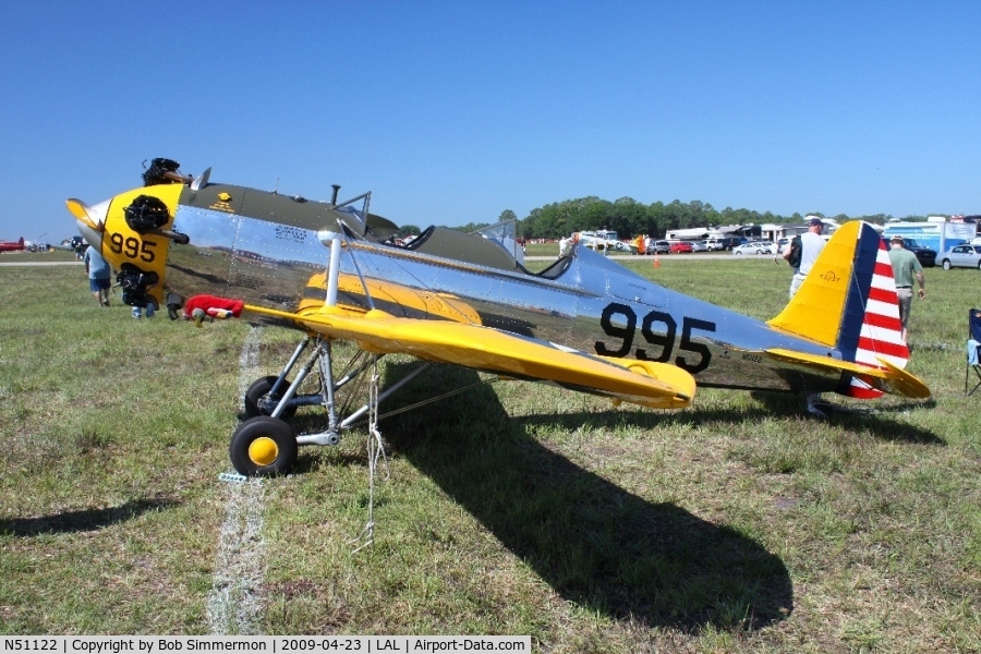 N51122, 1942 Ryan Aeronautical ST3KR C/N 2204, Sun N Fun 2009 - Lakeland, Florida
