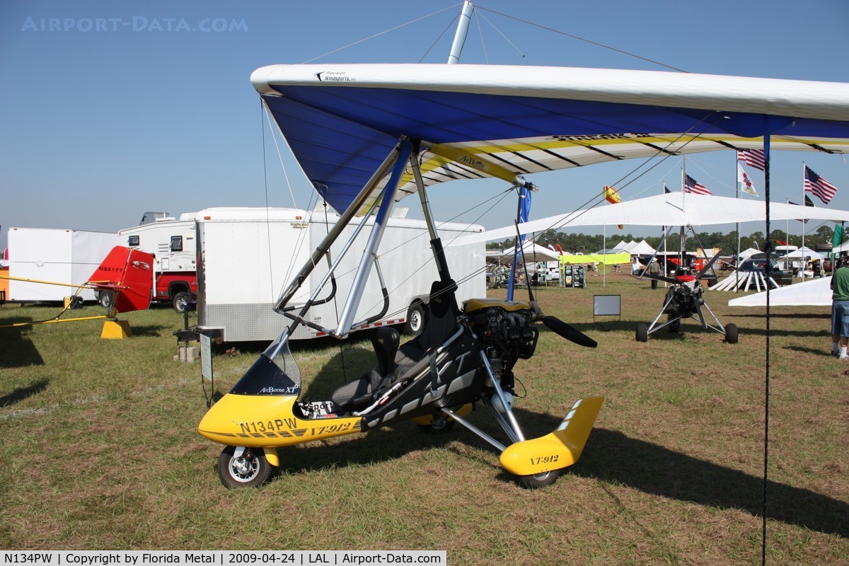 N134PW, 2008 Airborne Edge XT-912-L C/N XT-912-0234, Trike