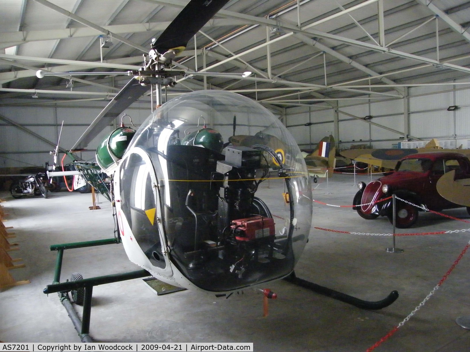 AS7201, Agusta AB-47G-2 C/N 225, Agusta Bell 47-G-2/Malta Air Museum,Ta'Qali