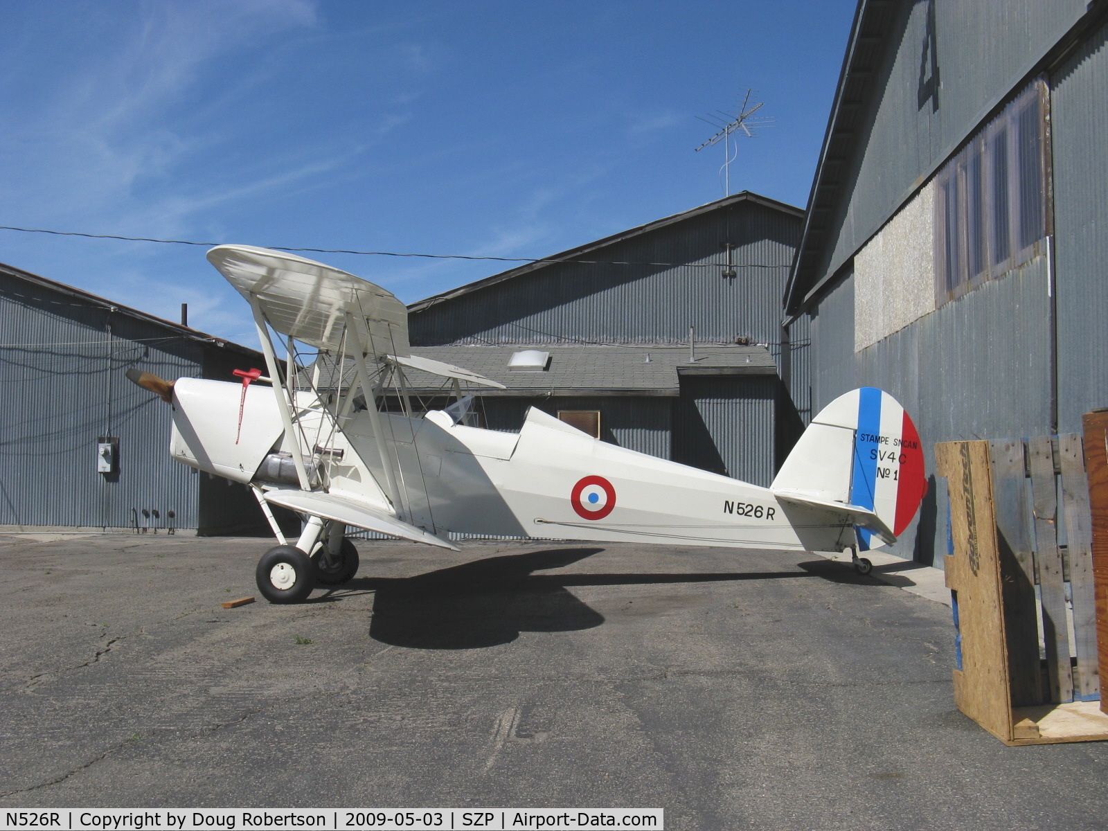 N526R, 1946 Nord Stampe SV-4C C/N 522, 1946 S.N.C.A. du Nord STAMPE S.V.4C, Renault H.PO3 140 Hp