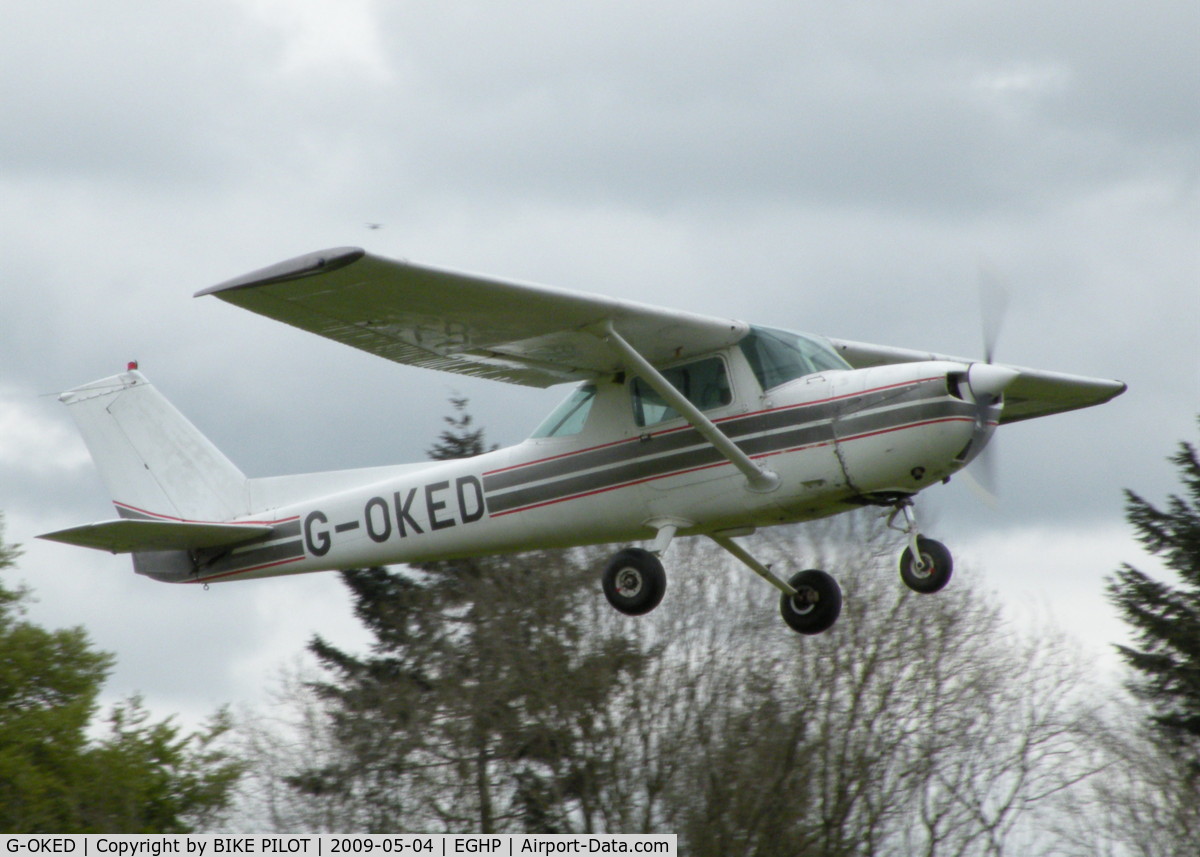 G-OKED, 1973 Cessna 150L C/N 150-74250, TAKE FROM RWY 26