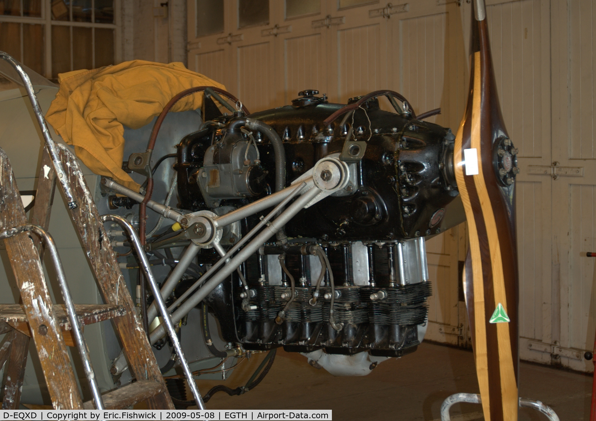 D-EQXD, Klemm Kl-35D C/N 5050, 5. Hirth Engine