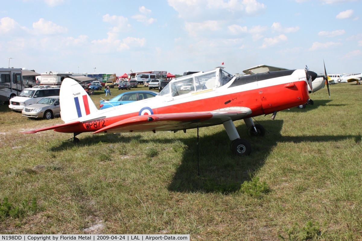 N198DD, 1952 De Havilland DHC-1 Chipmunk T.10 C/N DH8660, Dehavilland Chipmunk