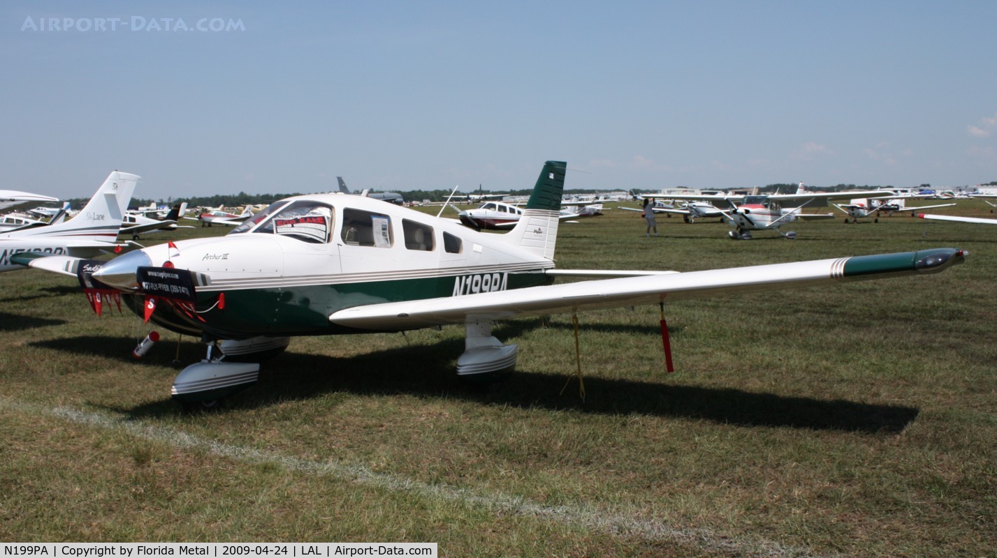 N199PA, 1999 Piper PA-28-181 Archer C/N 2843218, Piper PA-28-181