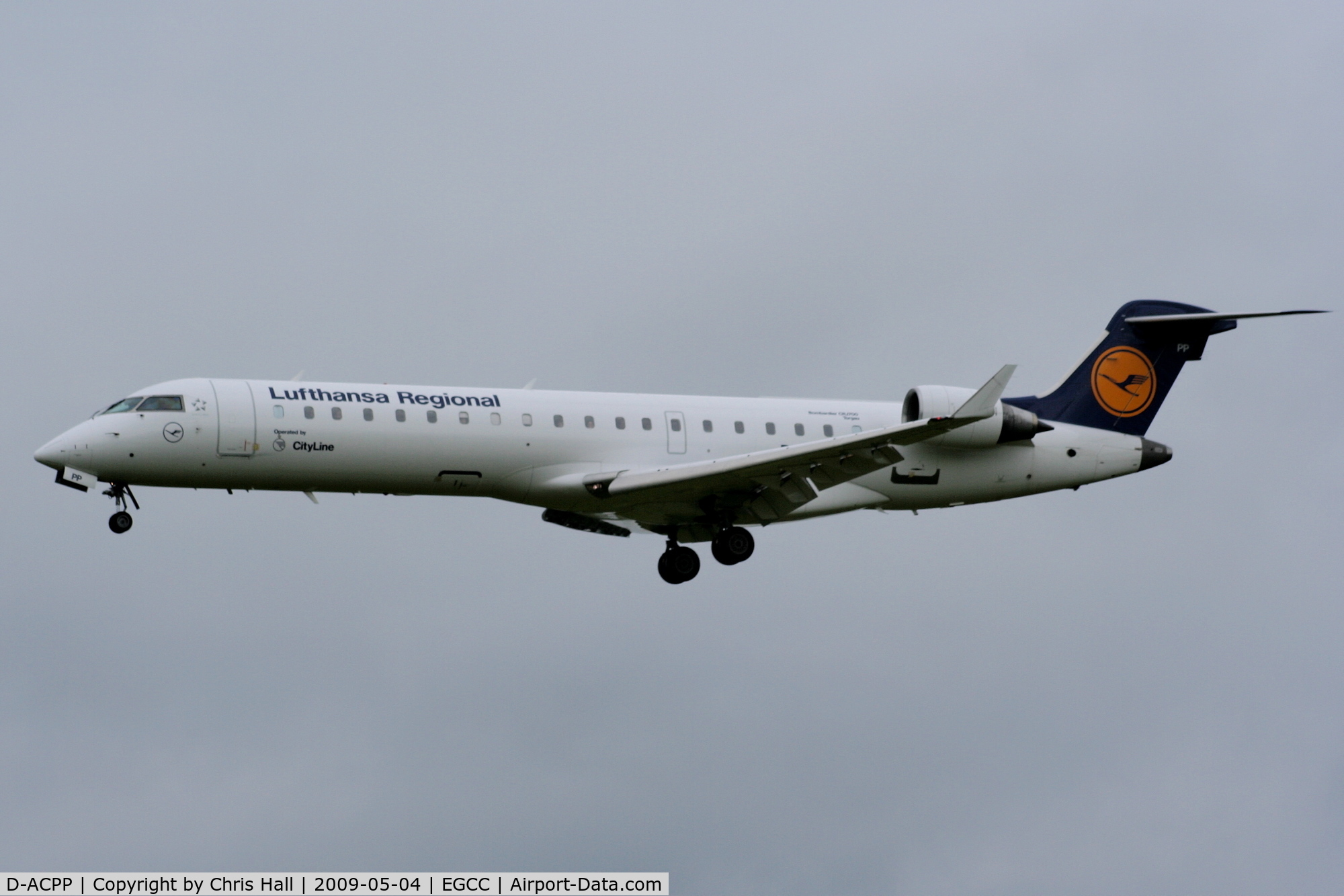 D-ACPP, 2003 Bombardier CRJ-701ER (CL-600-2C10) Regional Jet C/N 10086, Lufthansa Regional operated by CityLine