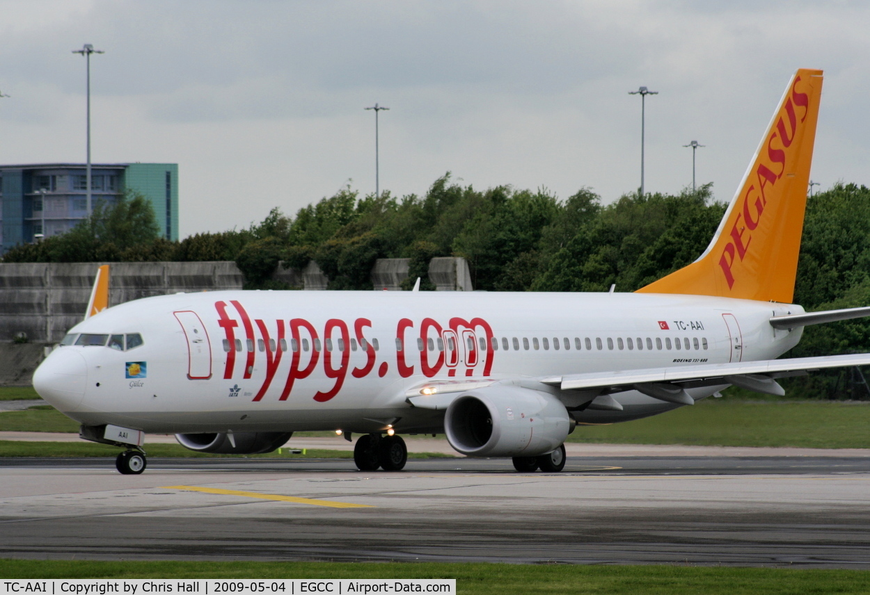 TC-AAI, 2008 Boeing 737-82R C/N 35699, Pegasus