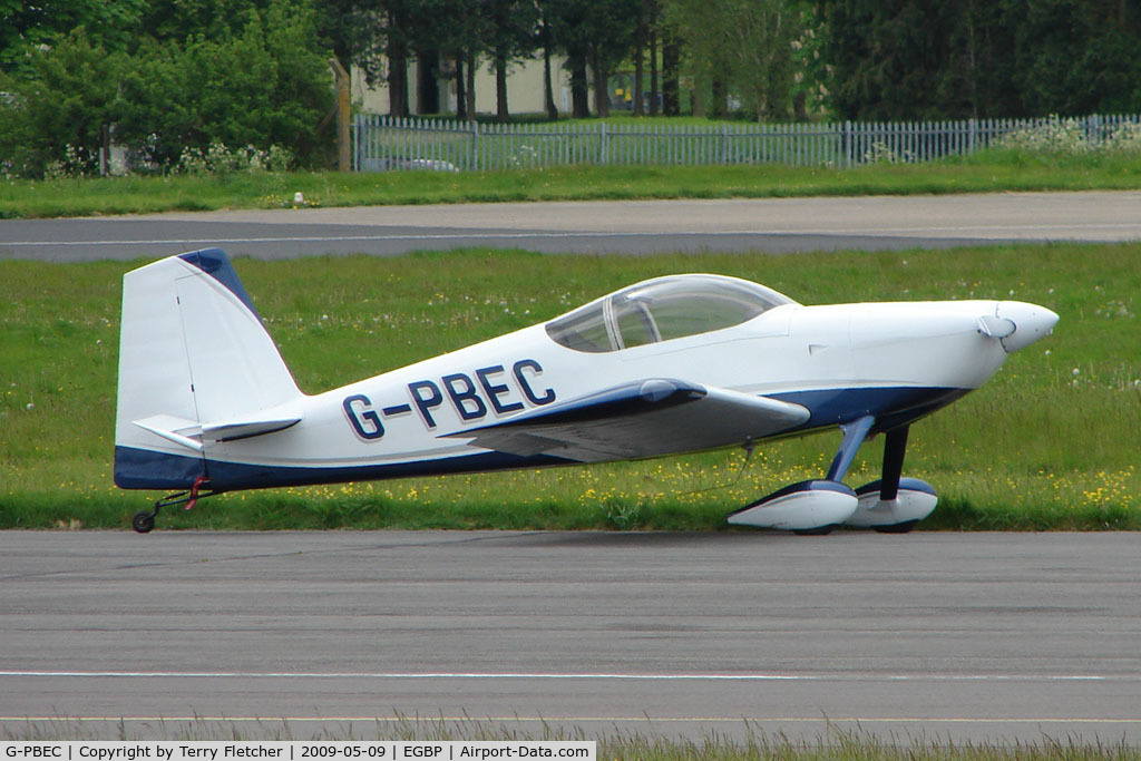 G-PBEC, 2007 Vans RV-7 C/N PFA 323-14382, at Kemble on Great Vintage Flying Weekend