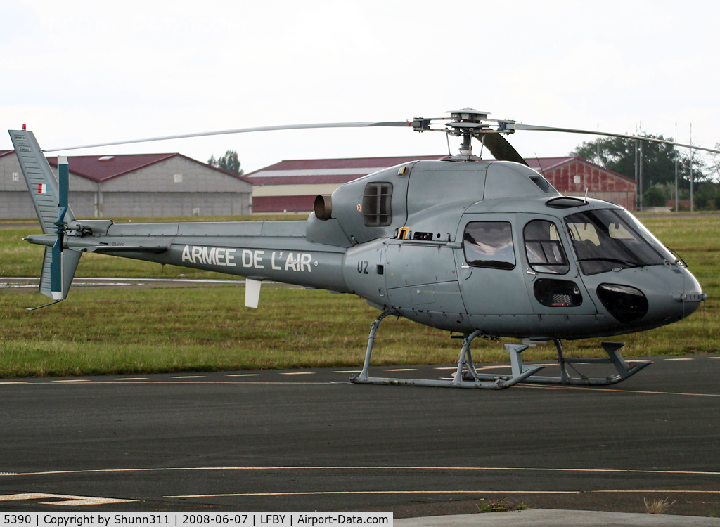 5390, Aérospatiale AS-555AN Fennec C/N 5390, Used as a demo aircraft during LFBY Open Day 2008