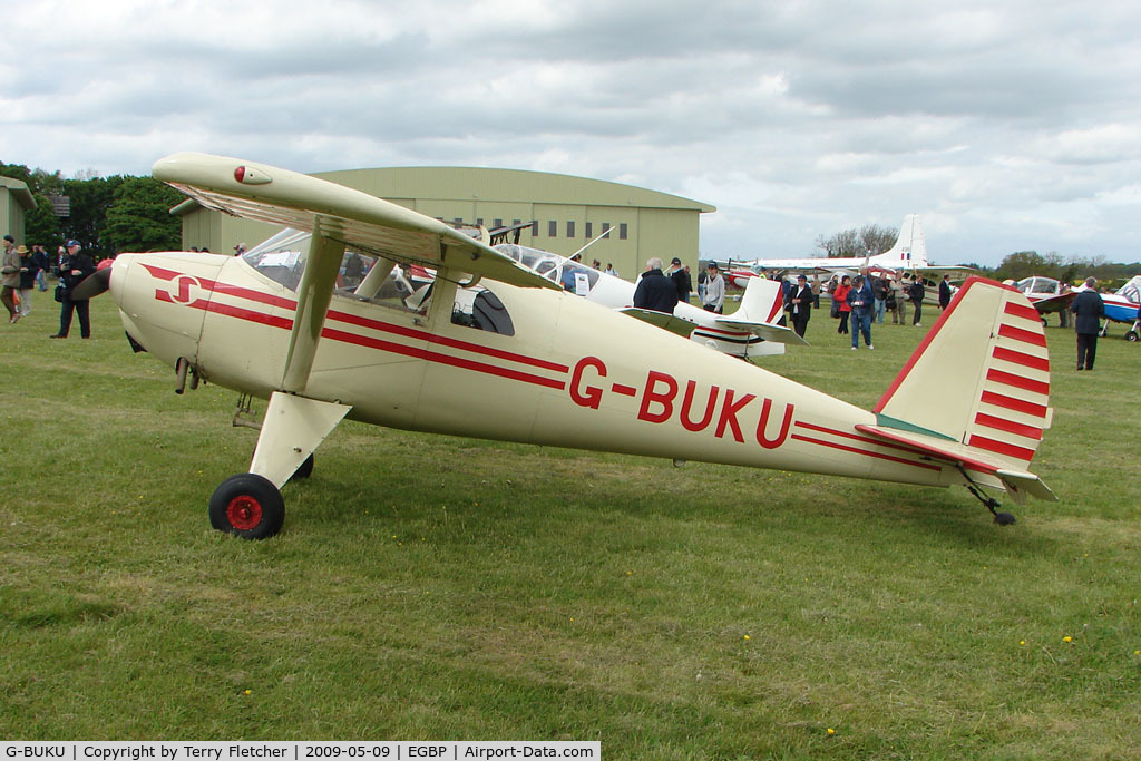 G-BUKU, 1947 Luscombe 8E Silvaire Silvaire C/N 4720, 1947 Luscombe 8Eat Kemble on Great Vintage Flying Weekend