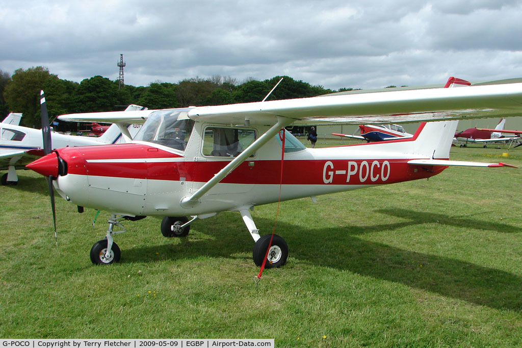 G-POCO, 1979 Cessna 152 C/N 152-83956, Visiting Cessna 152N at Kemble on Great Vintage Flying Weekend