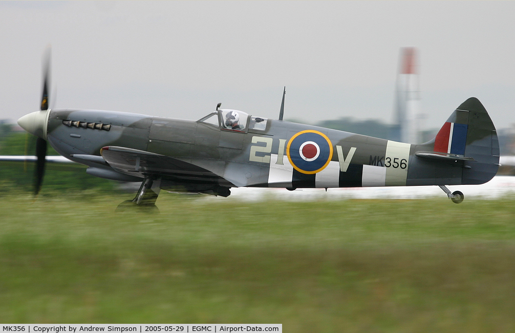 MK356, 1944 Supermarine 361 Spitfire LF.IXc C/N CBAF.IX.1561, If only they had cut the grass!!