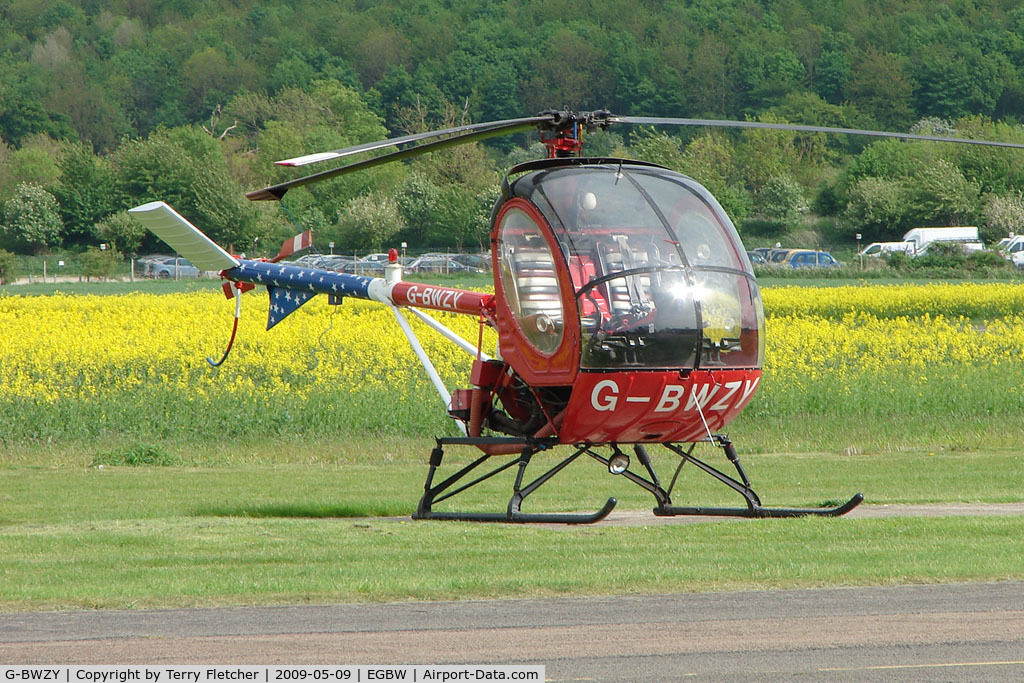 G-BWZY, 1965 Hughes TH-55A Osage C/N 95-0378, Hughes 269A at Wellesbourne