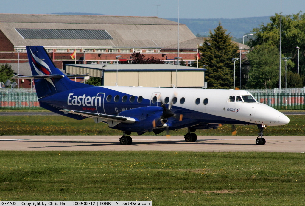 G-MAJX, 1997 British Aerospace Jetstream 41 C/N 41098, Eastern Airways