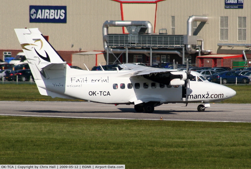 OK-TCA, 1990 Let L-410UVP-E Turbolet C/N 902431, Manx2