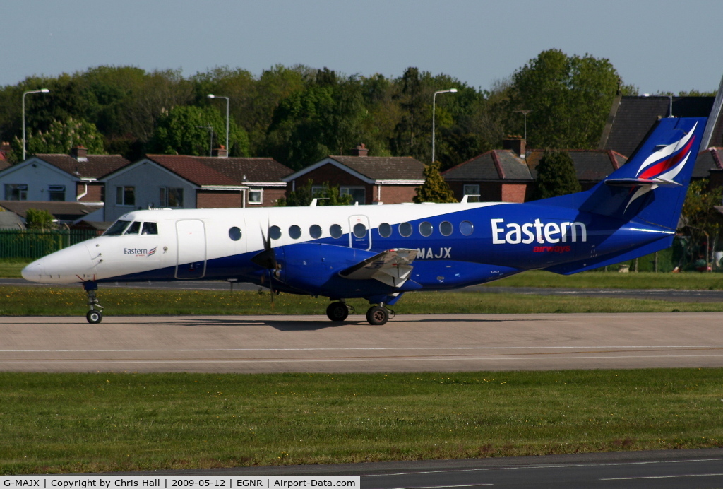 G-MAJX, 1997 British Aerospace Jetstream 41 C/N 41098, Eastern Airways