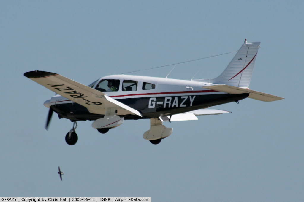 G-RAZY, 1979 Piper PA-28-181 Cherokee Archer II C/N 28-8090102, Hawarden resident