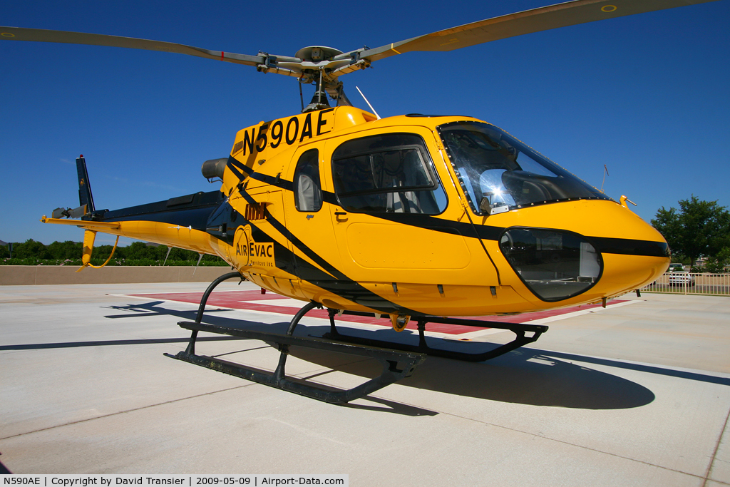 N590AE, 2003 Eurocopter AS-350B-3 Ecureuil Ecureuil C/N 3733, Arrowhead Hospital